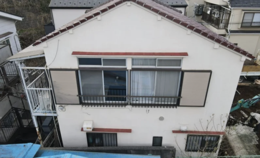 横浜市神奈川区エリアの外壁塗装事例ビフォー